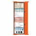 WhiteCoat Clipboard® Trifold - Orange Critical Care Edition
